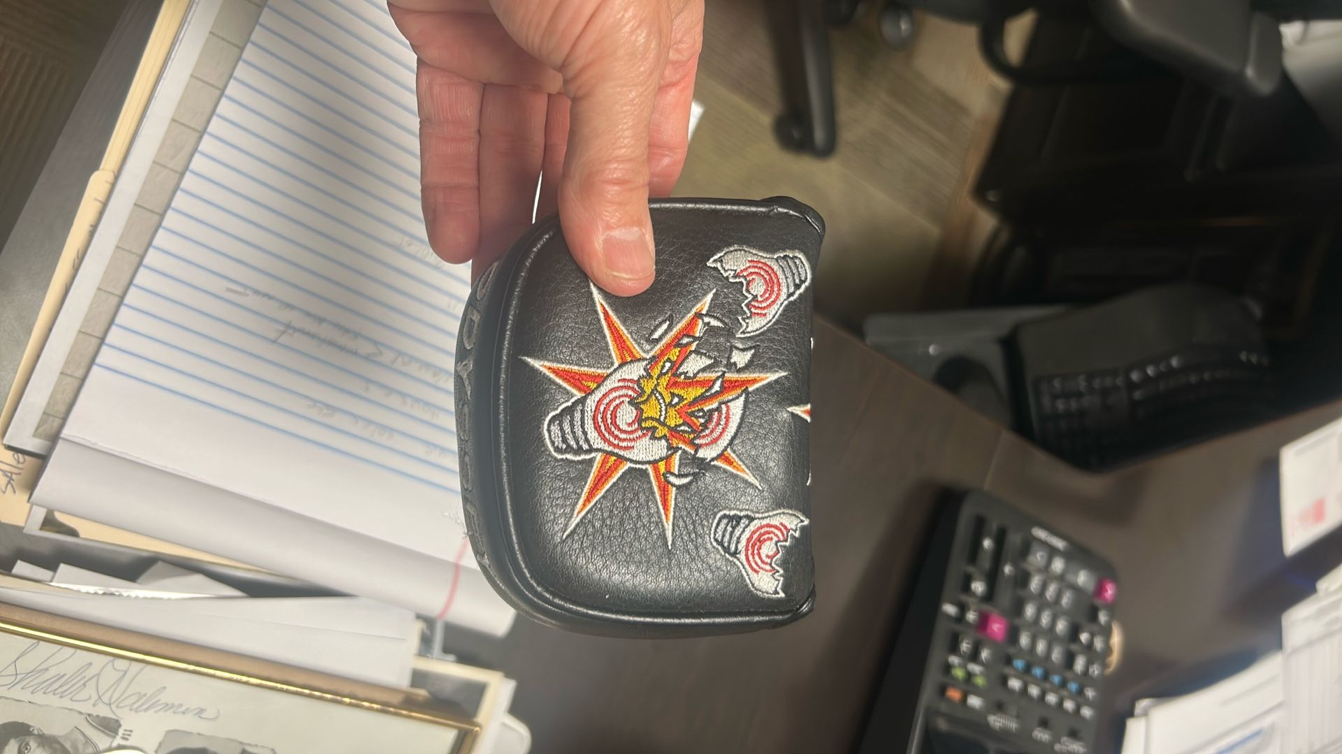 Odyssey fancy lights out Putter cover