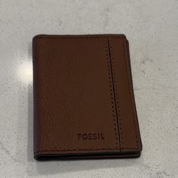 Fossil Leather Card Wallet 