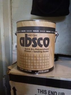 Absco quick dry polyurethane primer sanding sealer