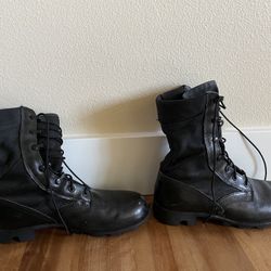 Army Vintage Combat Boots Size 7W