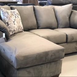 Ashley Small Ultra Comfy L Shape Casual Style Sofa Chaise✅ Color Options✅ Fastest Delivery ✅