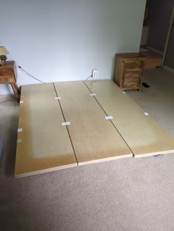 Floyd bed frame - Queen birch