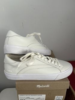 Madewell NEW white Leather Shoes 8W