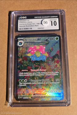 🔥 CGC 10 Venusaur ex 198/165 Special Illustration Rare Pokémon 151 🔥