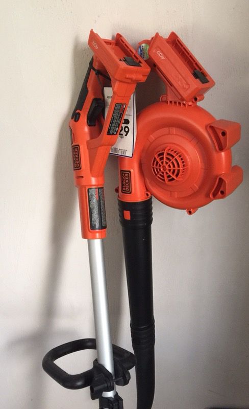 New Black and Decker String Trimmer and leaf blower