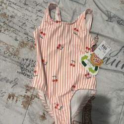 Cherry Toddler Girls' One-Piece Swimsuit size 2t