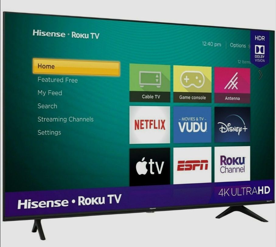 58” Hisense Roku TV