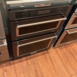 Kitchen Aid Electric Wall Combo Oven 30” Inch Black Stanley 
