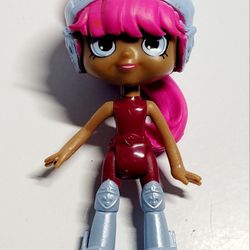(1) Shopkins Happy Places Royal Trends Armanda Knight 3.5” (1) Loose Figure Only. No Accessories Included. The image shows a Shopkins Happy Places Roy