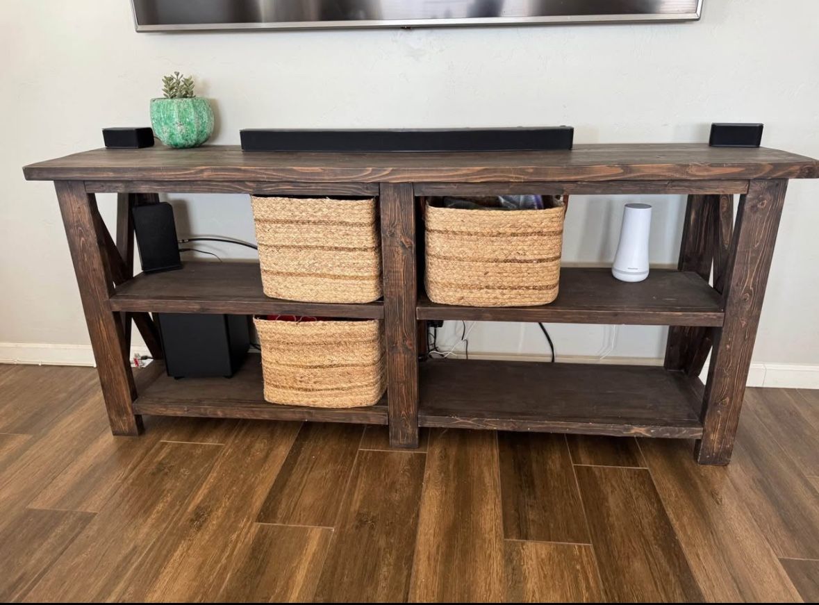 Solid Wood Console Table