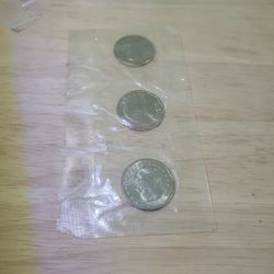 1979 S/P/D United States Mint Susan B Anthony Dollars 