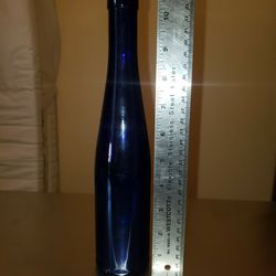 Vintage 11" Cobalt Blue Glass