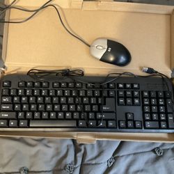 Keyboard  And Mouse Wired 