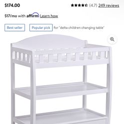 White Changing Table For baby 