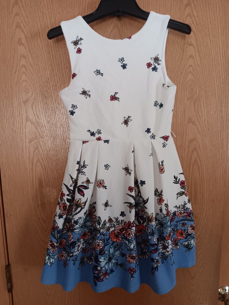 Girls Size 10, Knitworks Floral Dress 
