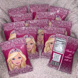 Barbie Birthday Party Favors 