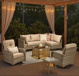 Patio furniture set outdoor new in the box