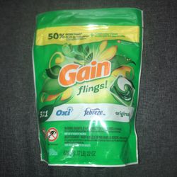 Lot of 5 Gain Fling 31 pac each