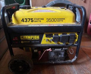 Champion 4375 Starting / 3500 Running Watt Portable Generator