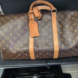 Louis Vuitton Brown Duffel 