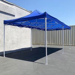 $185 (New in Box) Heavy duty 10x20 ft ez pop up canopy outdoor party tent instant shades w/ carry bag 