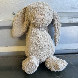 JellyCat Beige Bunny Plush10" Beans Stuffed Toy