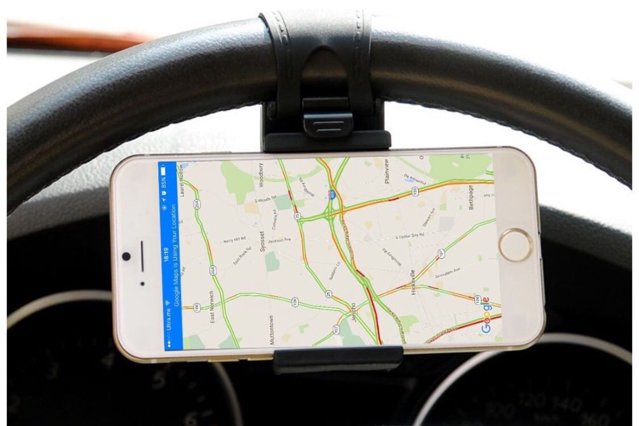 Steering Wheel Phone Mount