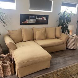 Sofa With Attached Chaise