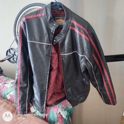 Leather Biker Jacket 