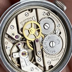 Rare Minerva Watch New Old Stock Works Perfectly 