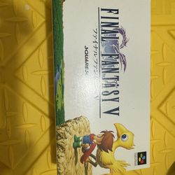 NEW Final Fantasy V for Super Nintendo (Japanese)