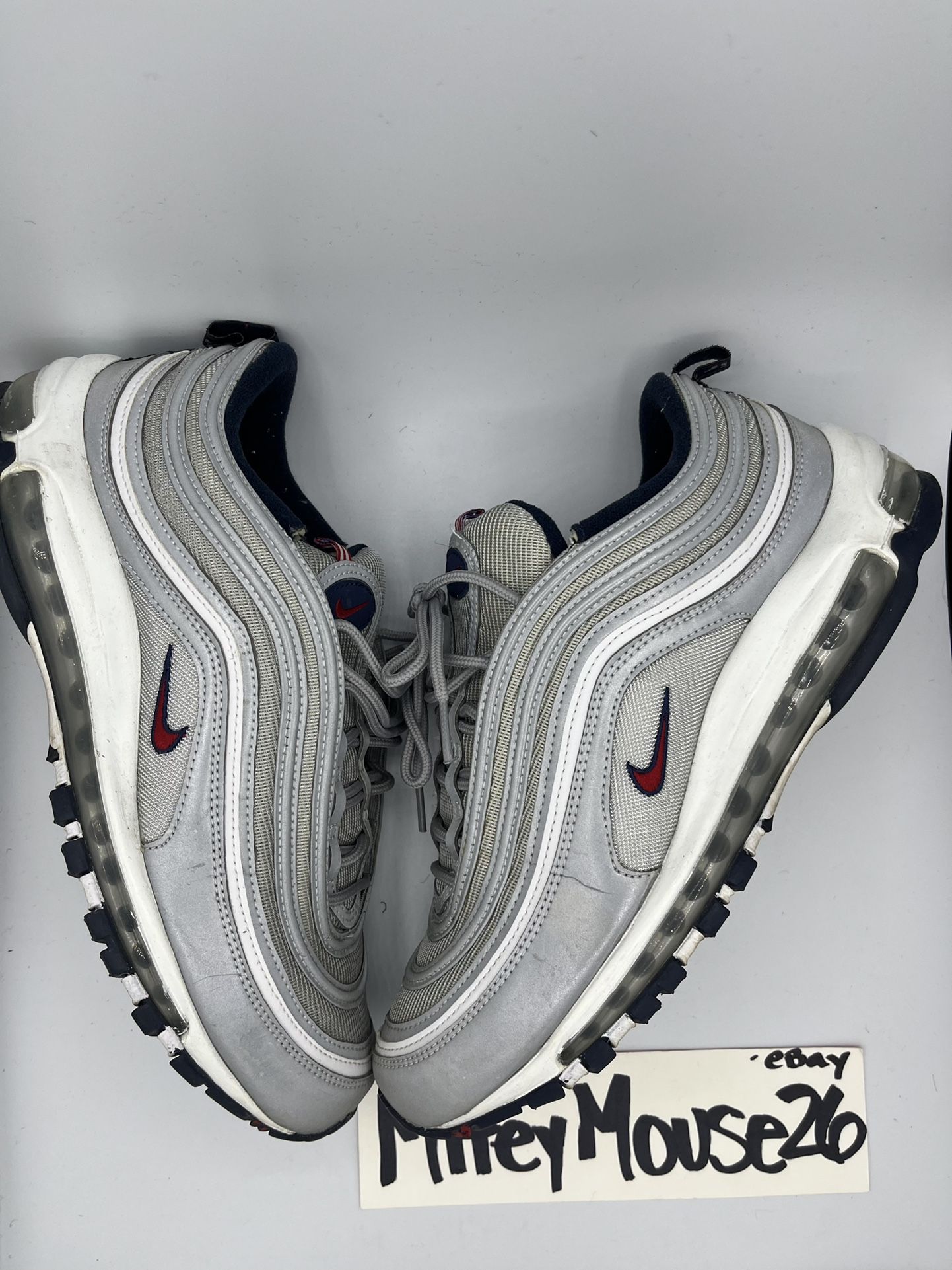Air Max 97 Puerto Rico Silver Bullet size 10 - Pre Owned