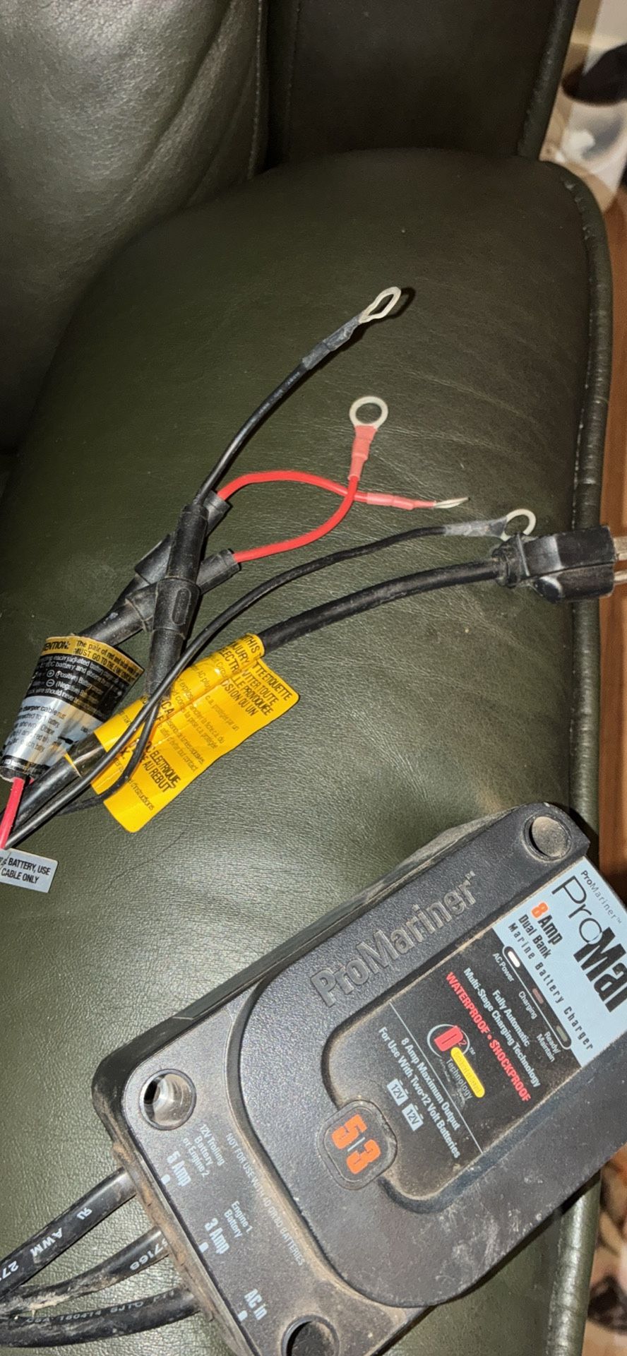 ProMariner Boat Battery Charger 31408 | Dual Bank 8 Amp Recreational