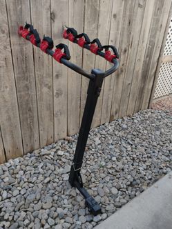 Hitch bicycle rack