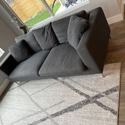 Dark Grey Couch - Rove Concepts