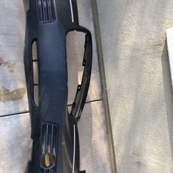 Chrysler 300 front bumper black