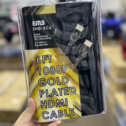 HDMI Cable- 6 feet Gold Plated