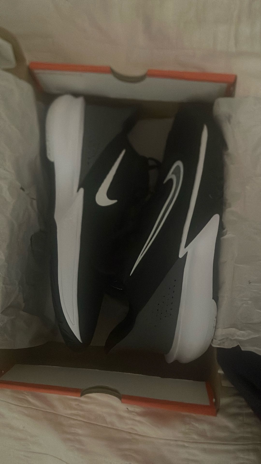 Nike Precision Vll Size 11 Black/white/iron/gray Noir