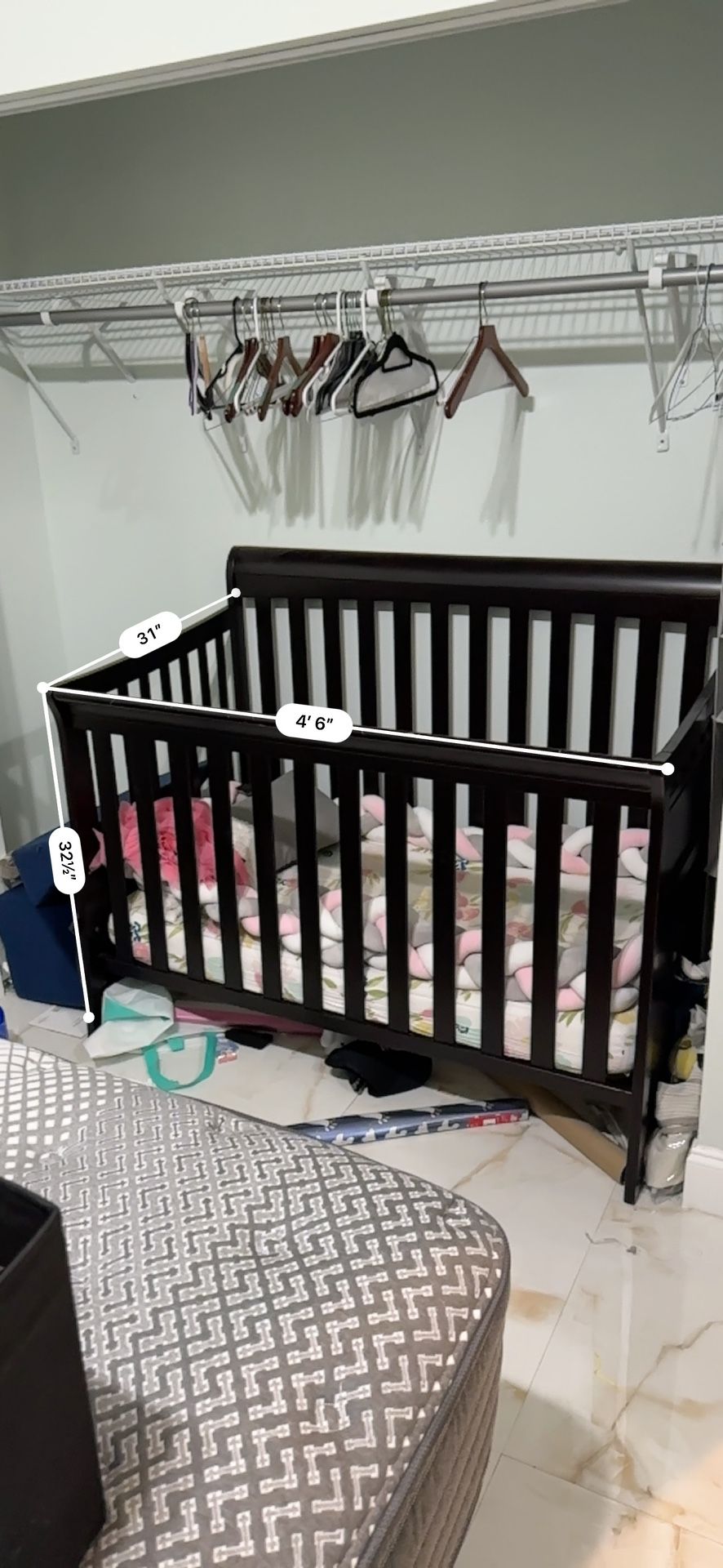 Baby Crib In Good Condition
