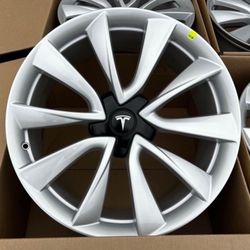 20” Genuine Tesla Model 3 Stiletto Sport Performance Wheels Rims Factory OEM