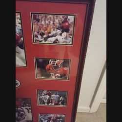 Authentic  Georgia Bulldogs Autographed Custom Frame UGA Pictures