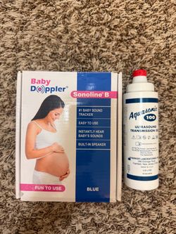Baby Doppler and Ultrasound Transmission Gel