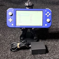 Nintendo Switch Lite Blue with Charger
