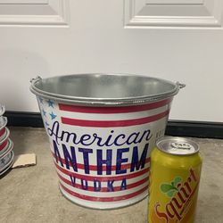 American Anthem Vodka beer buckets