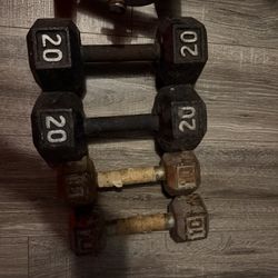 Dumbbells (120 Pounds In Total)