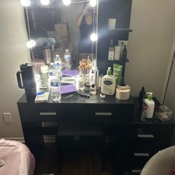 Vanity With Chair