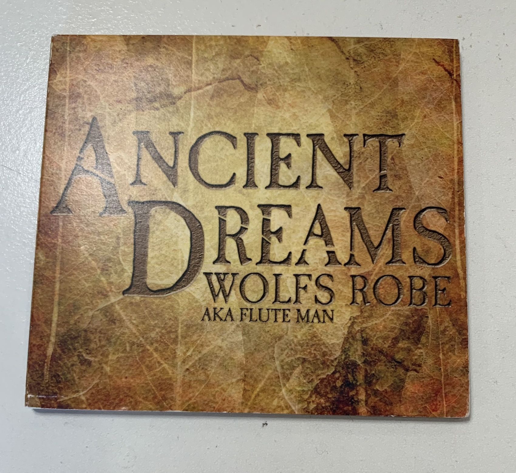 Wolfs Robe aka Flute Man Ancient Dreams Autographed 2008 CD