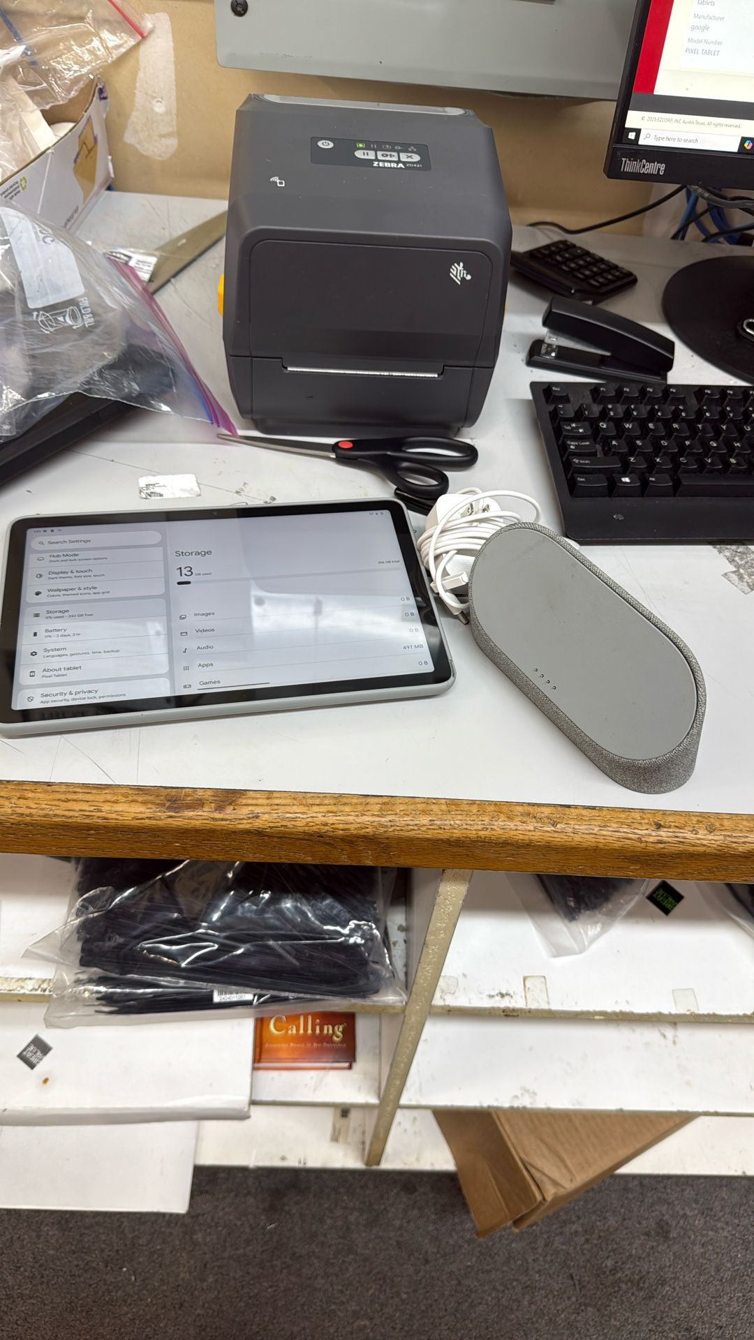 Google Pixel Tablet With Charging Speaker Dock