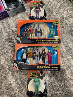 Batman 1966 Classic TV Series Bendable Figures — 12-Figure Collector lot