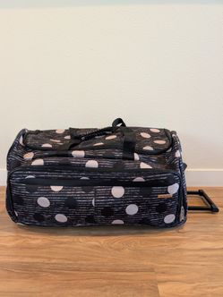 Rolling Duffle Bag 25” medium sized checked luggage